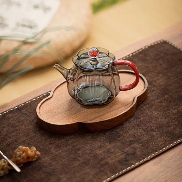 耐热高硼硅手工带过滤网功夫茶具茶水分离迷你家用