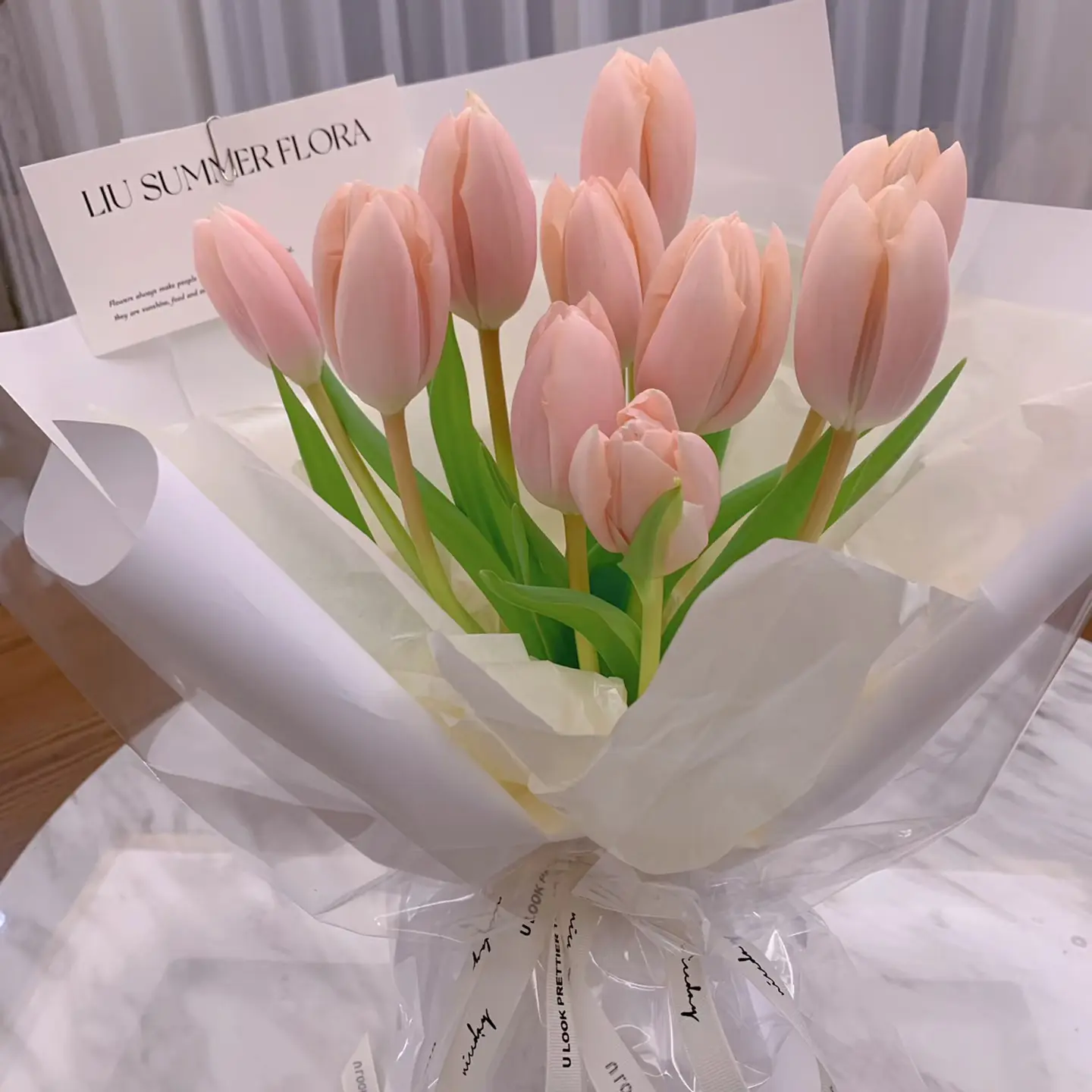 【顺丰包邮】三文鱼郁金香鲜切花基地直发年宵花客厅水养花