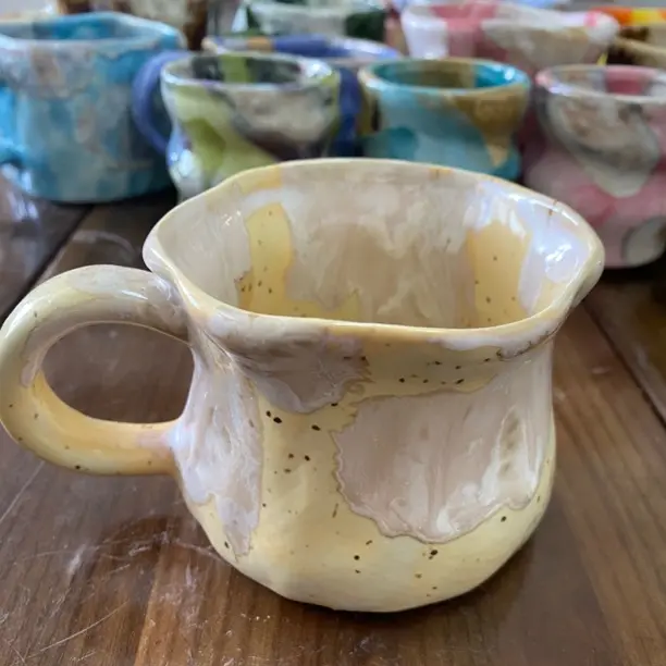 景德镇手工复古高温窑变马克杯