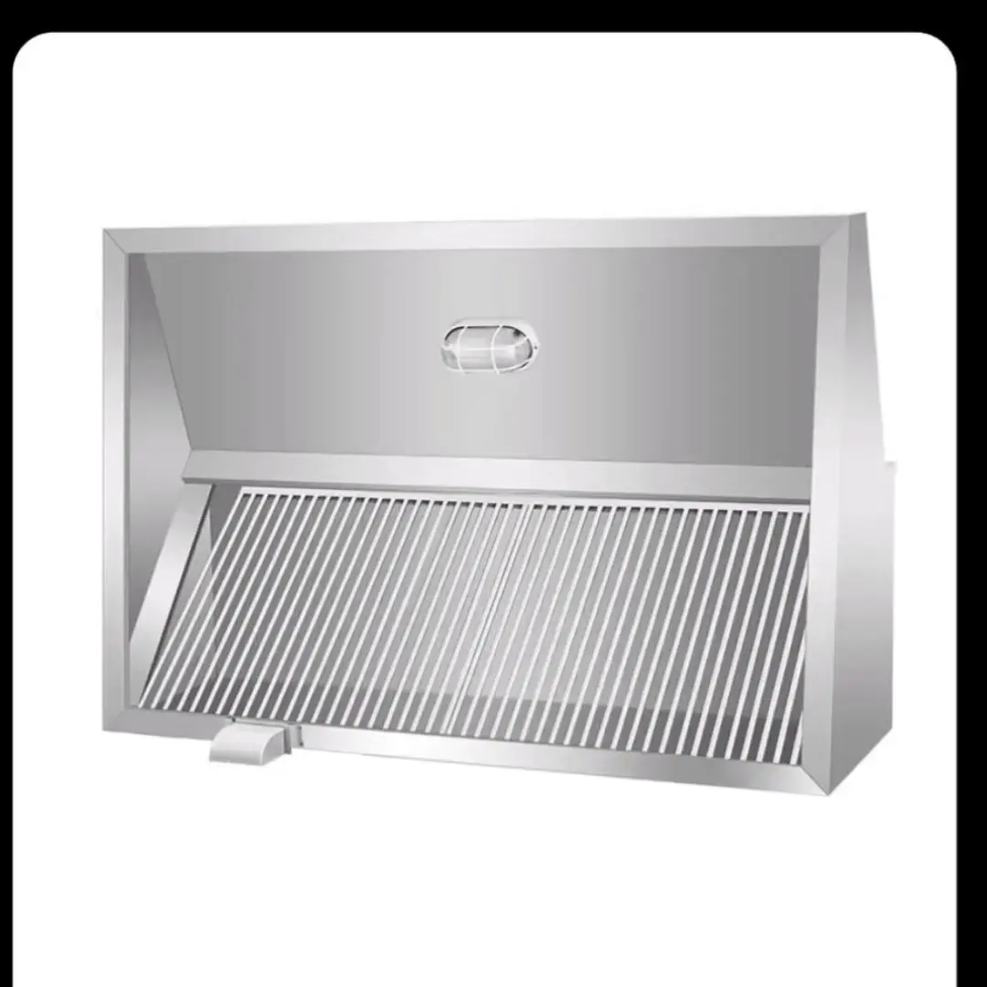 不锈钢排烟油烟罩商用厨房大吸力抽烟机可定制