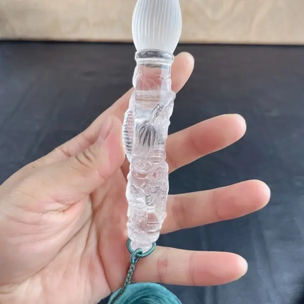 白水晶文昌笔学业事业书桌办公桌电脑桌客厅摆件祝考研上岸礼物