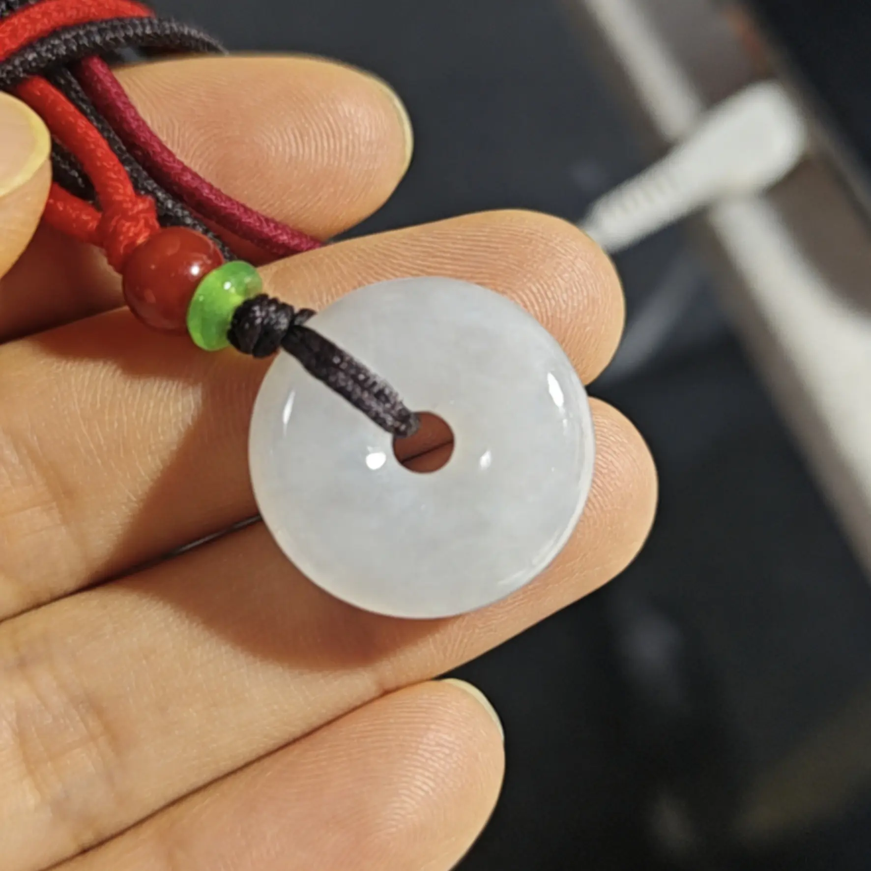 缅甸天然A货翡翠平安扣福利款多样性发货