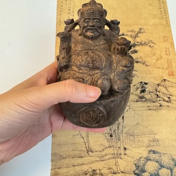 [一品香苑]沉香家居摆件财爷爷沉木香作文玩