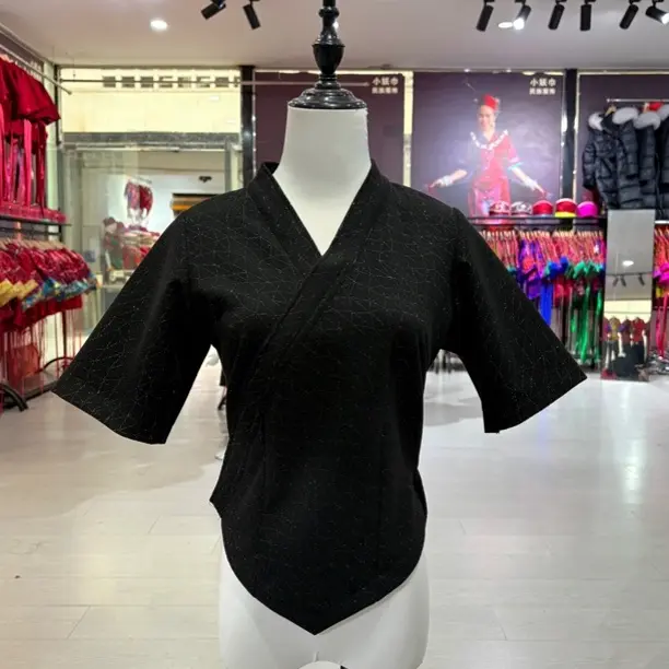 民族风苗族秋冬款亮丝毛料便装