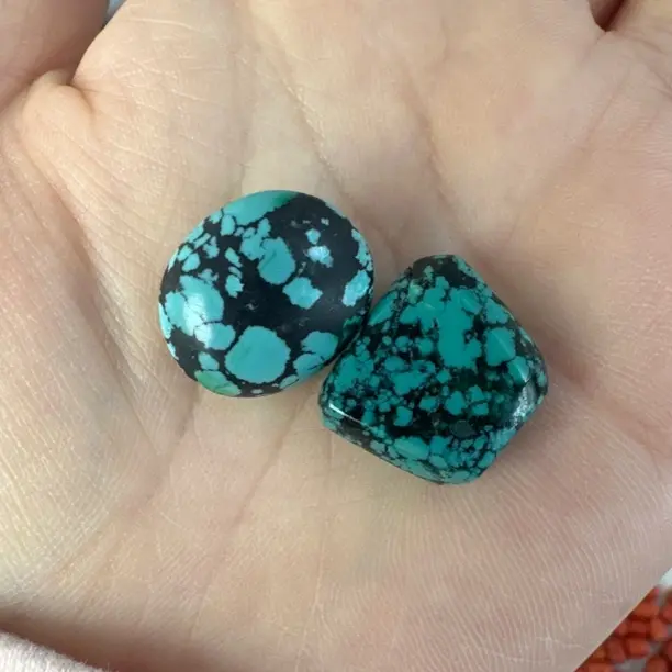 不锈钢花岗石吊坠 配串饰品珠子