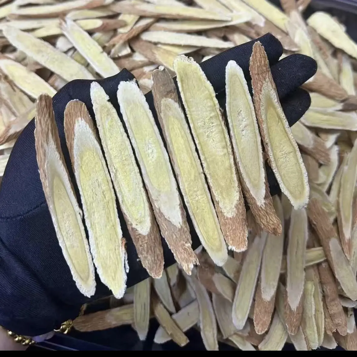 高山精选斜片红皮黄芪 煮茶煲汤泡水佳品