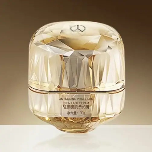 驻颜瓷肌小粉膏保湿紧致养肤素颜霜不脱妆三合一