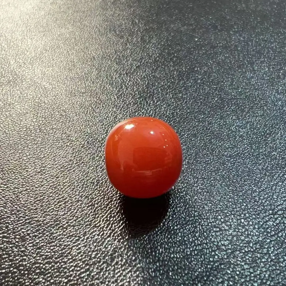 南红玛瑙老型珠8mm尺寸