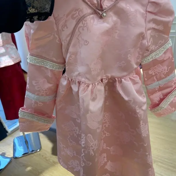 民族服饰女童风格连衣裙公主裙夏季新款礼服裙