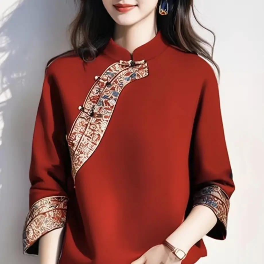 扣号直播间  默认微脏微瑕  介意勿拍(非图片款)中式气质长袖