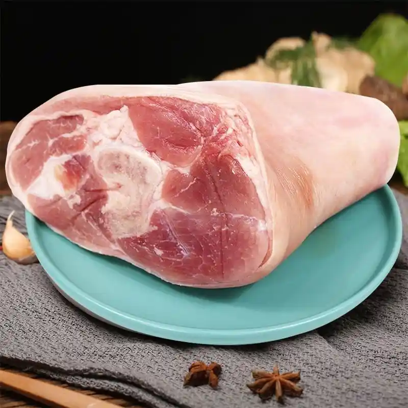 【猪肘子】东北农村笨猪黑猪肉