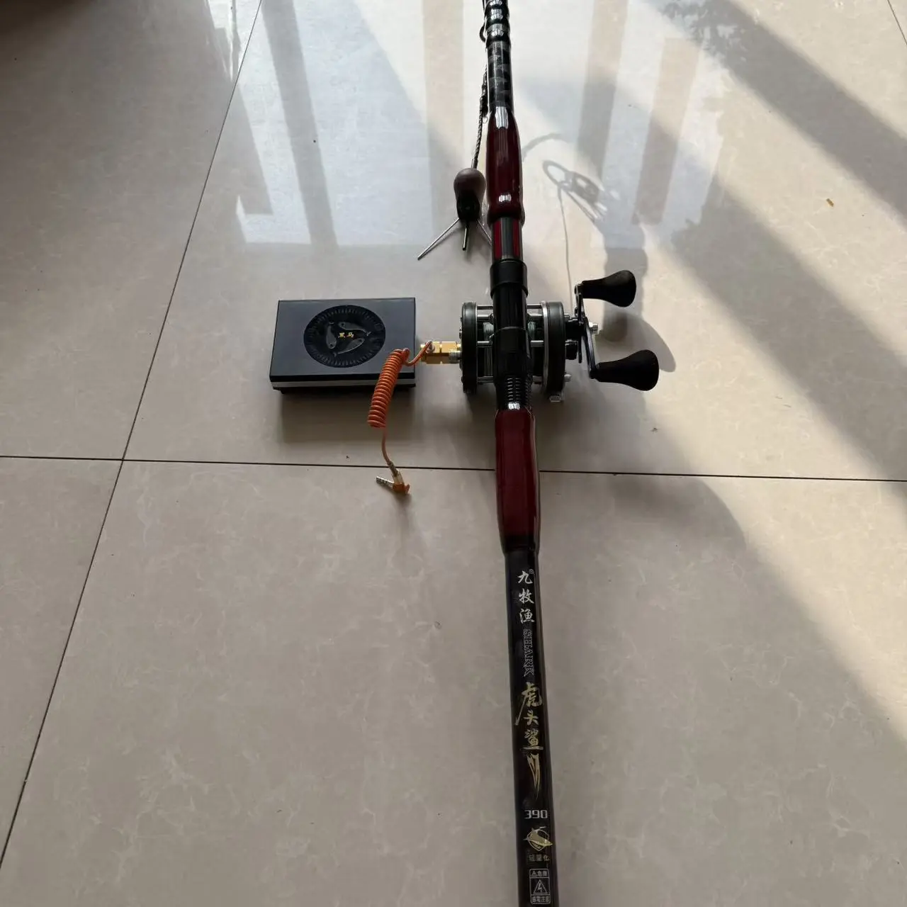 户外高强度可视瞄鱼杆超轻超硬适合打黑锚鱼