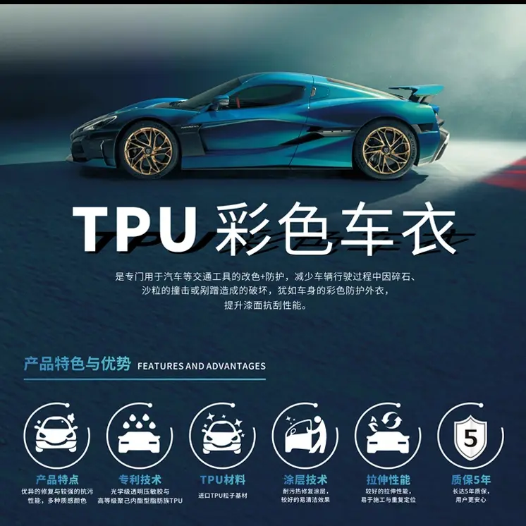GLORY TPU彩绘车衣 可以定制