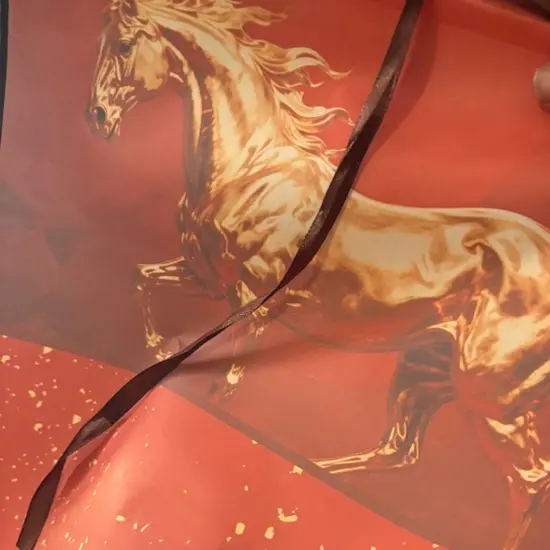 马到成功原创油画生肖马办公室茶室背景装饰挂画