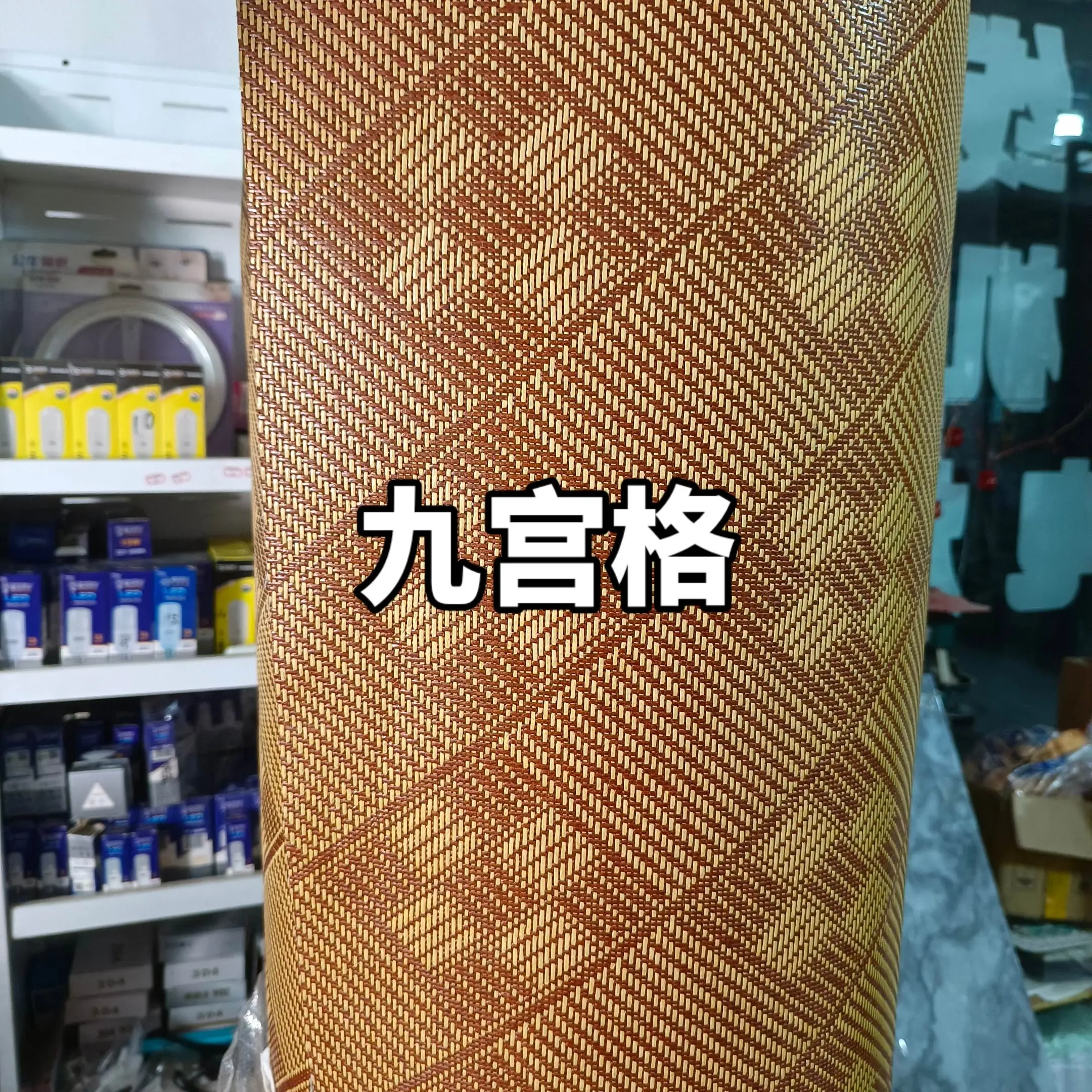 北方大炕藤编炕席耐高温加厚加密驼绒毡子底榻榻米光面好打理