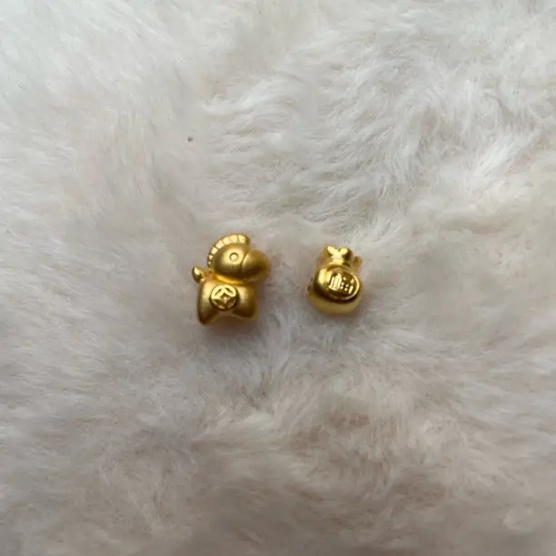 足金 生肖马 配件