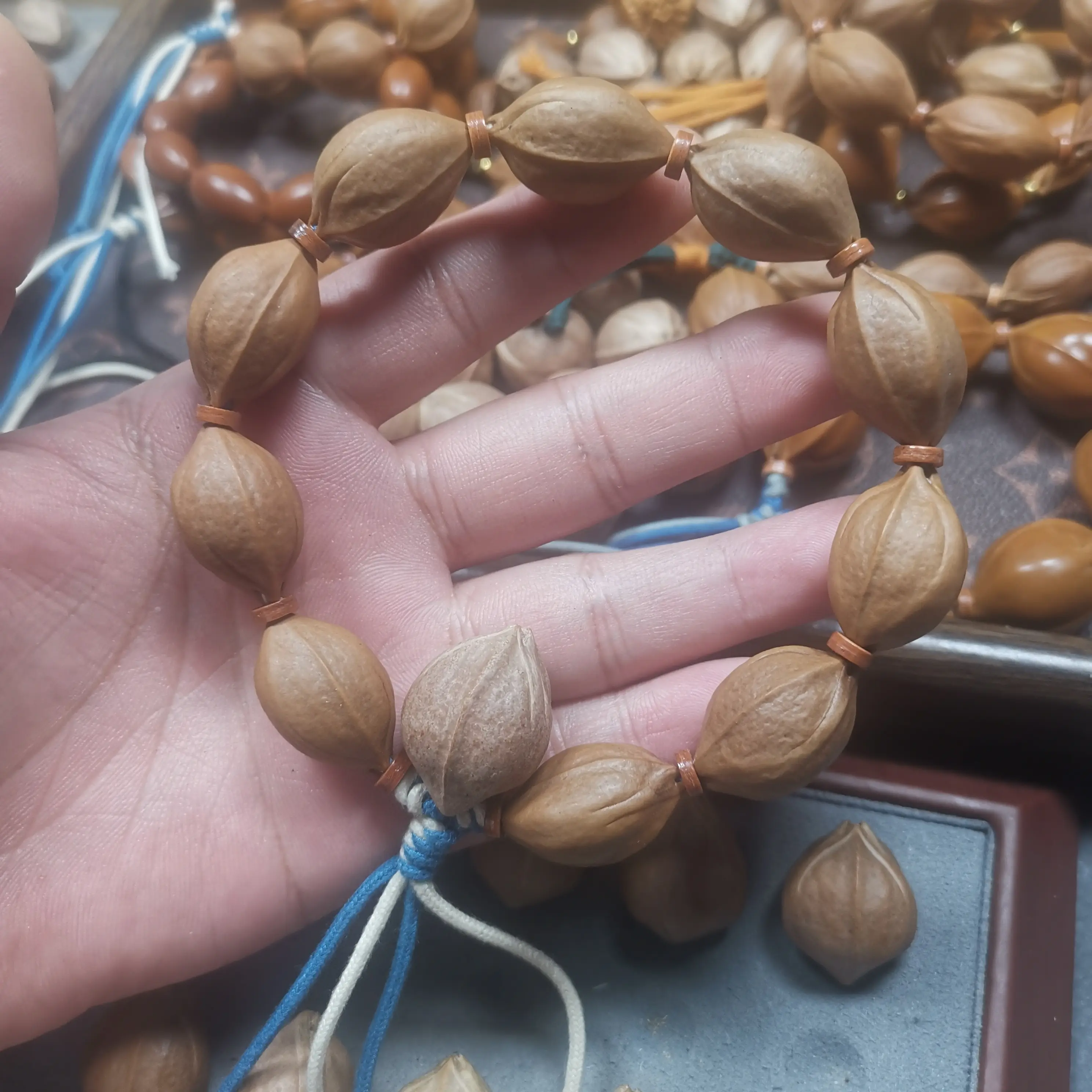 老树梅林铁核素串手持适合把玩的橄榄核制品