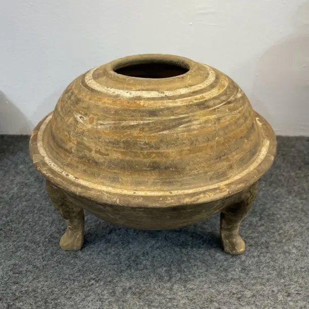 复古造型大气磅礴陶瓶可养花