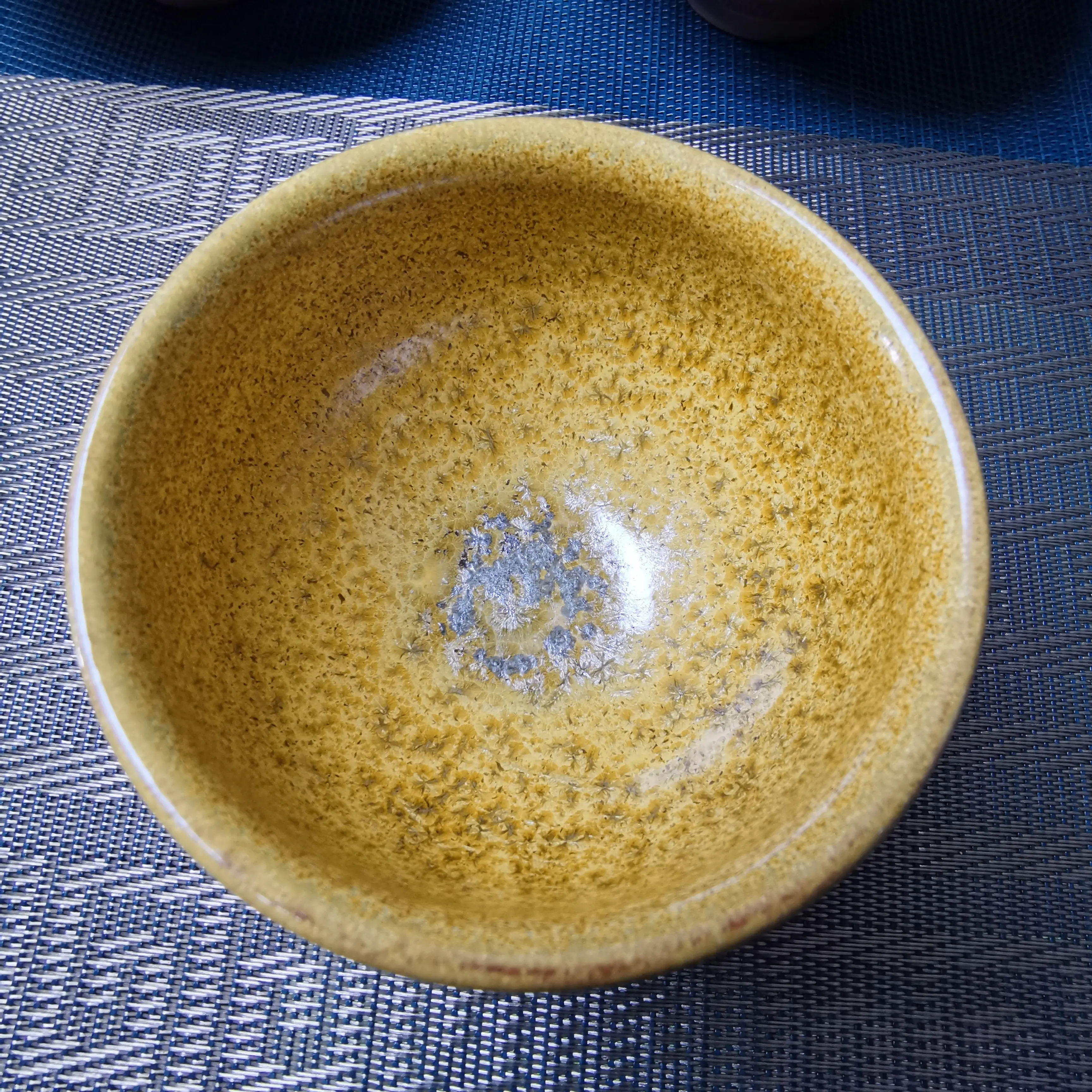 复古鎏金陶瓷主人杯大容量品茗杯