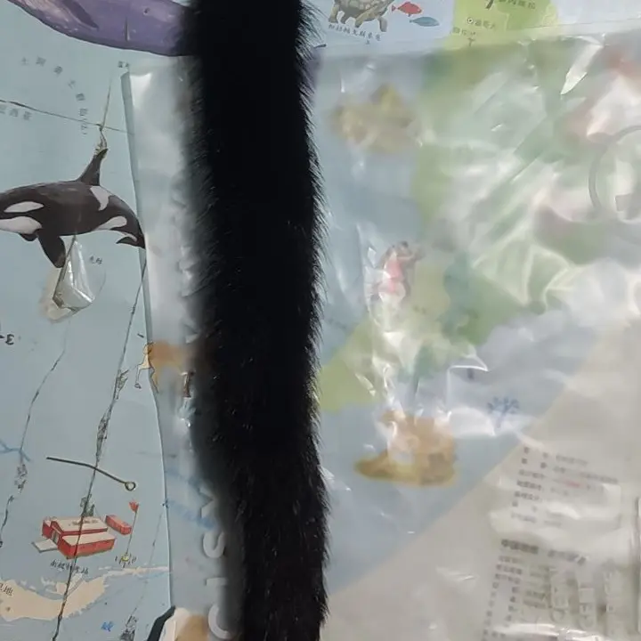水貂尾钥匙扣家用自己带着玩