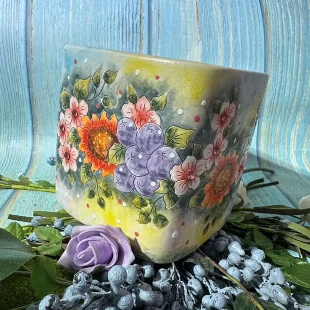 粗陶透气多肉花盆室内外绿植创意个性肉肉植物盆