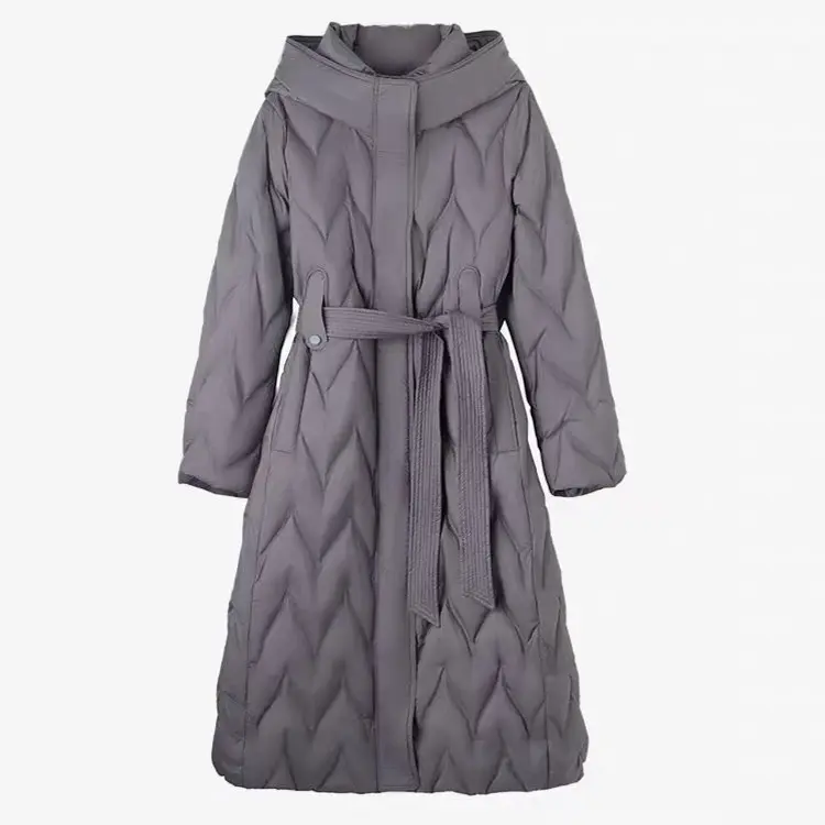 2025新款收腰显瘦时尚百搭保暖羽绒服