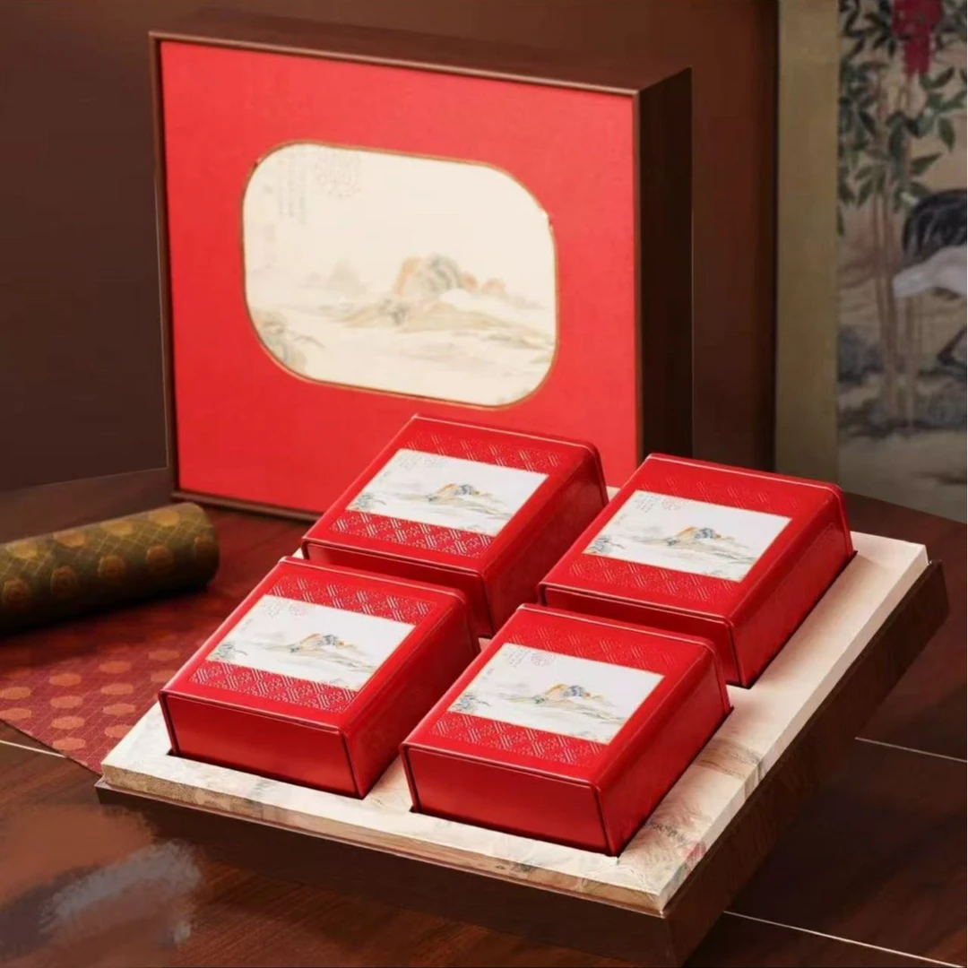 大红袍 岩茶乌龙茶500g 茶叶礼盒装 过节送礼