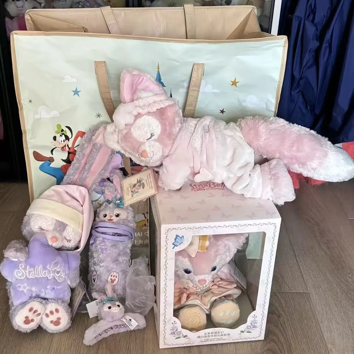 星黛露玲娜贝儿毛绒公仔玩偶女生礼物居家陪伴安抚