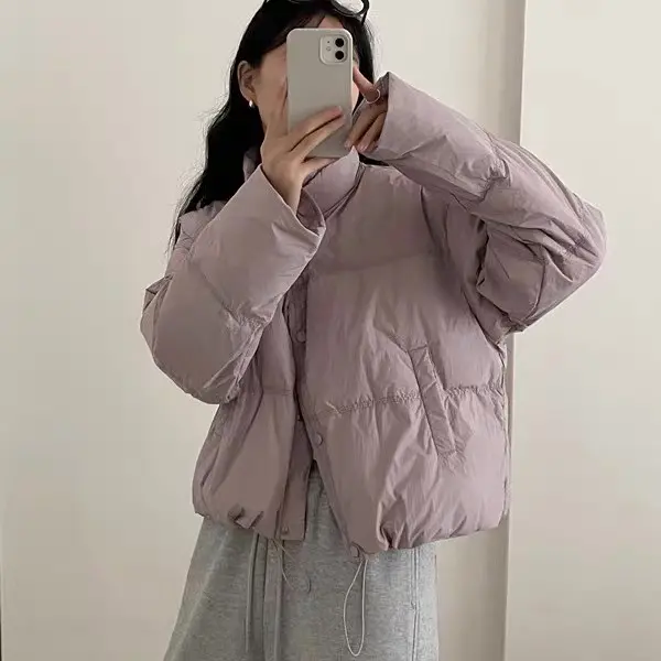 立领长袖时尚显瘦大衣