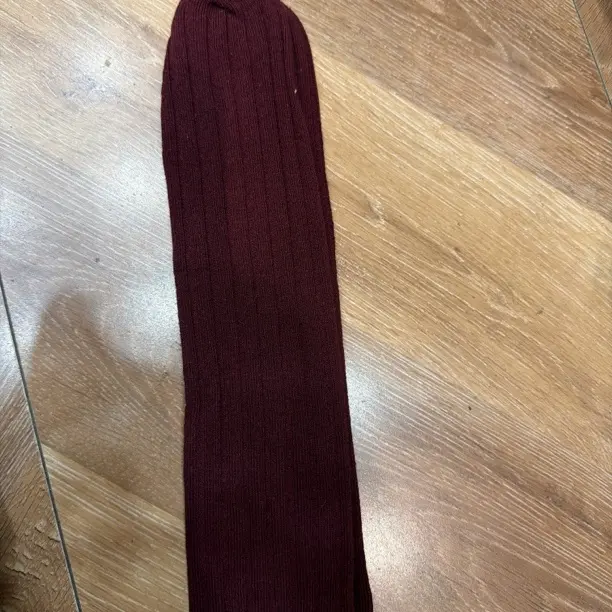 日系简约纯色加厚保暖羊绒堆堆袜秋冬季百搭显瘦中筒袜子女