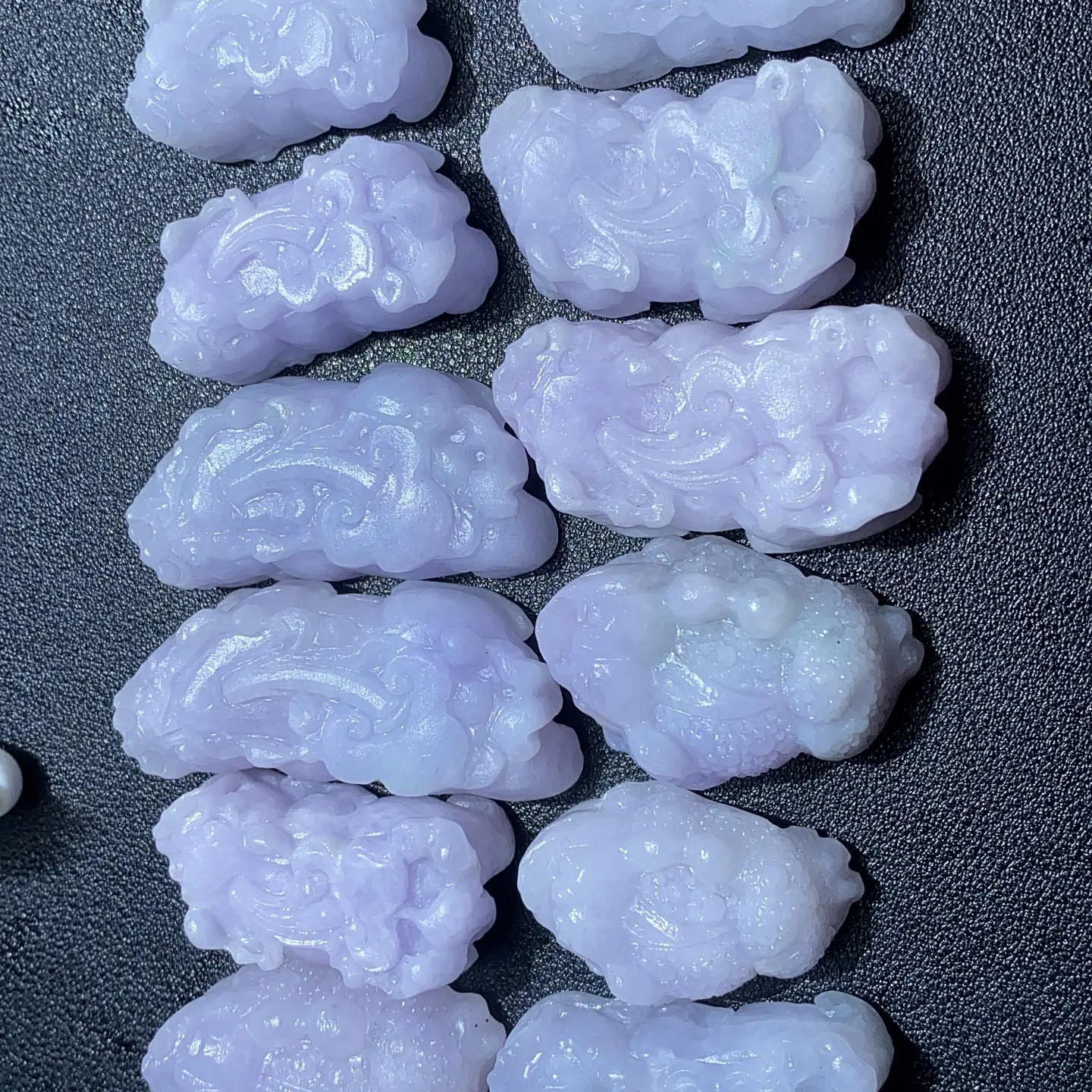 A货种紫罗兰霸王貔貅精雕招财挂件正品