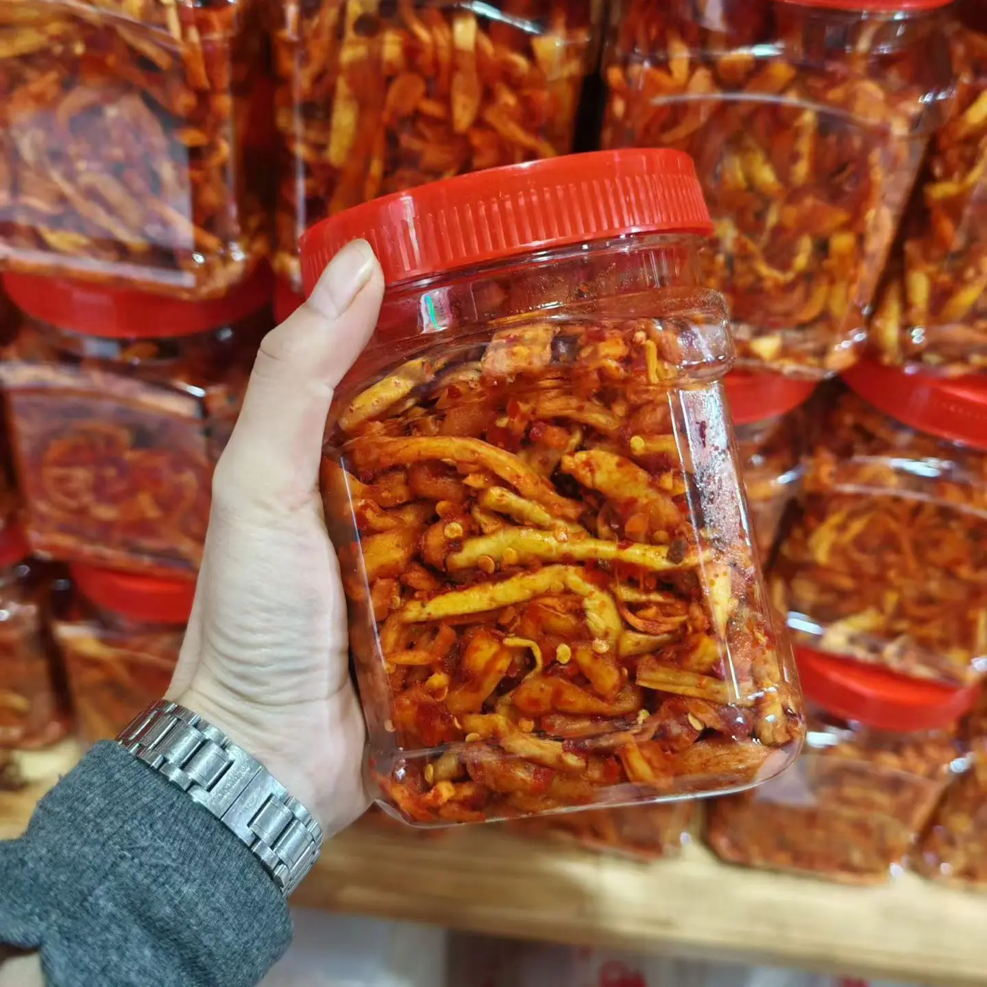 湖南特产生姜萝卜条