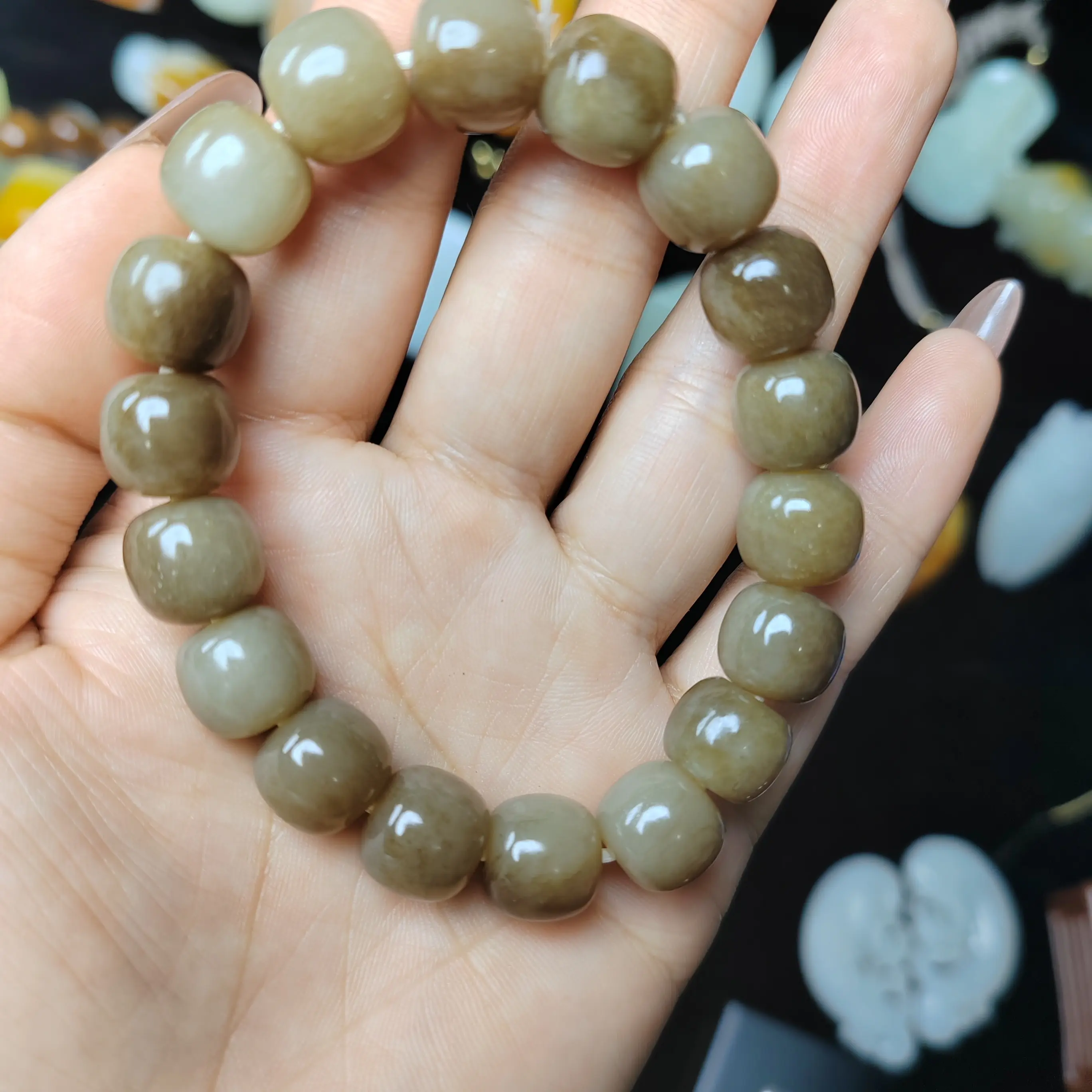 新疆糖老型手串卡12mm通戴