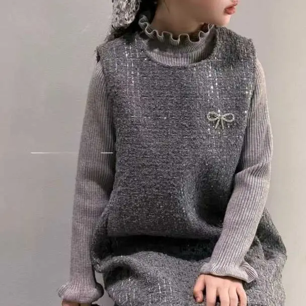 093潮童秋冬加绒卫衣套装可爱韩系穿搭