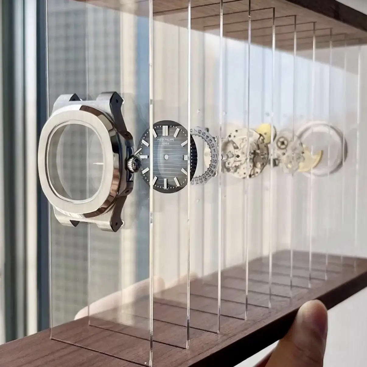 16-高端经典防水夜光百搭男士机械手表