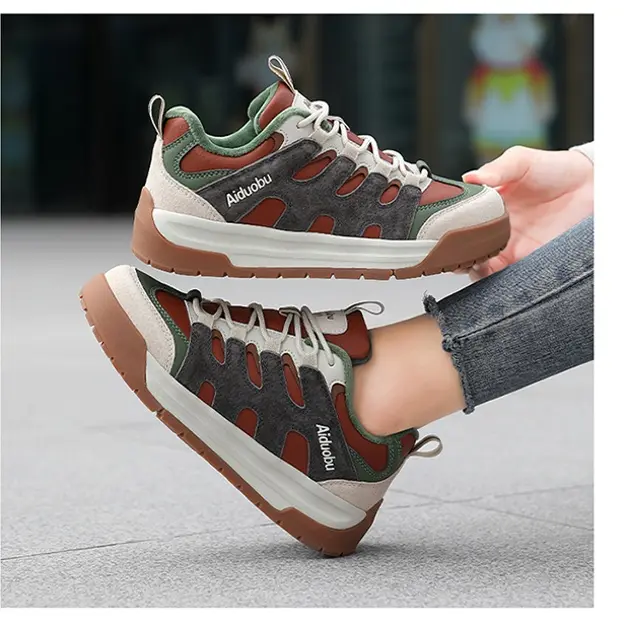 休闲风复古港风棉鞋运动风潮流风冬季