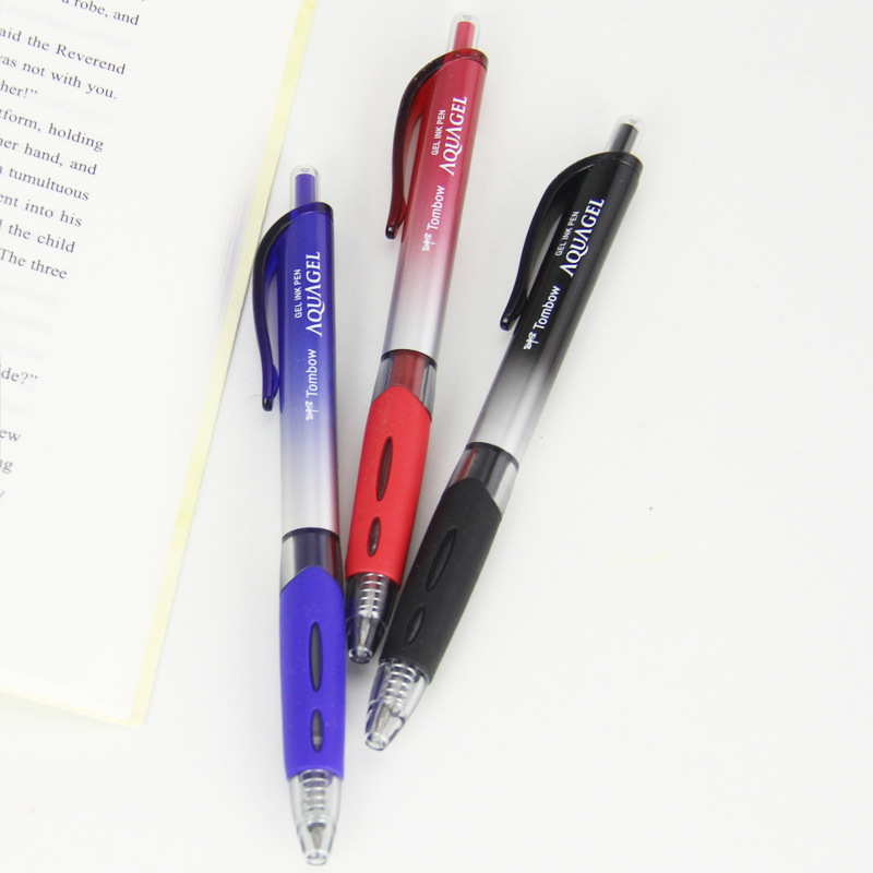 日本蜻蜓Tombow0.5mm中性笔BJ-KAG学生办公商务水笔可换笔芯