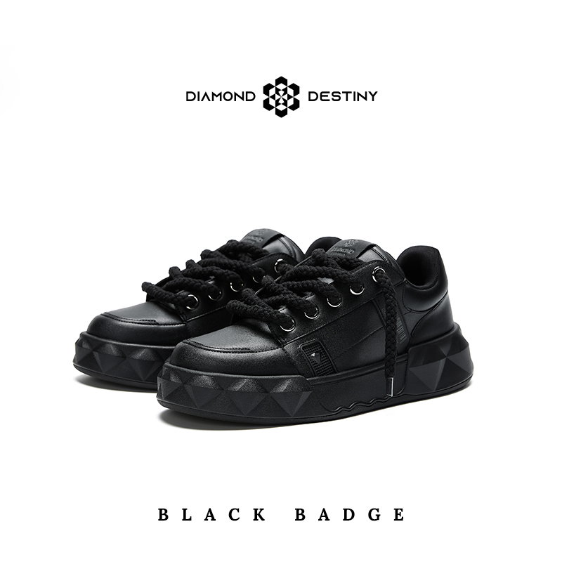 【新品】黑武士钻石面包鞋 Black Knight