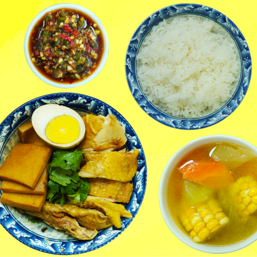 【外卖】卤鸡套饭