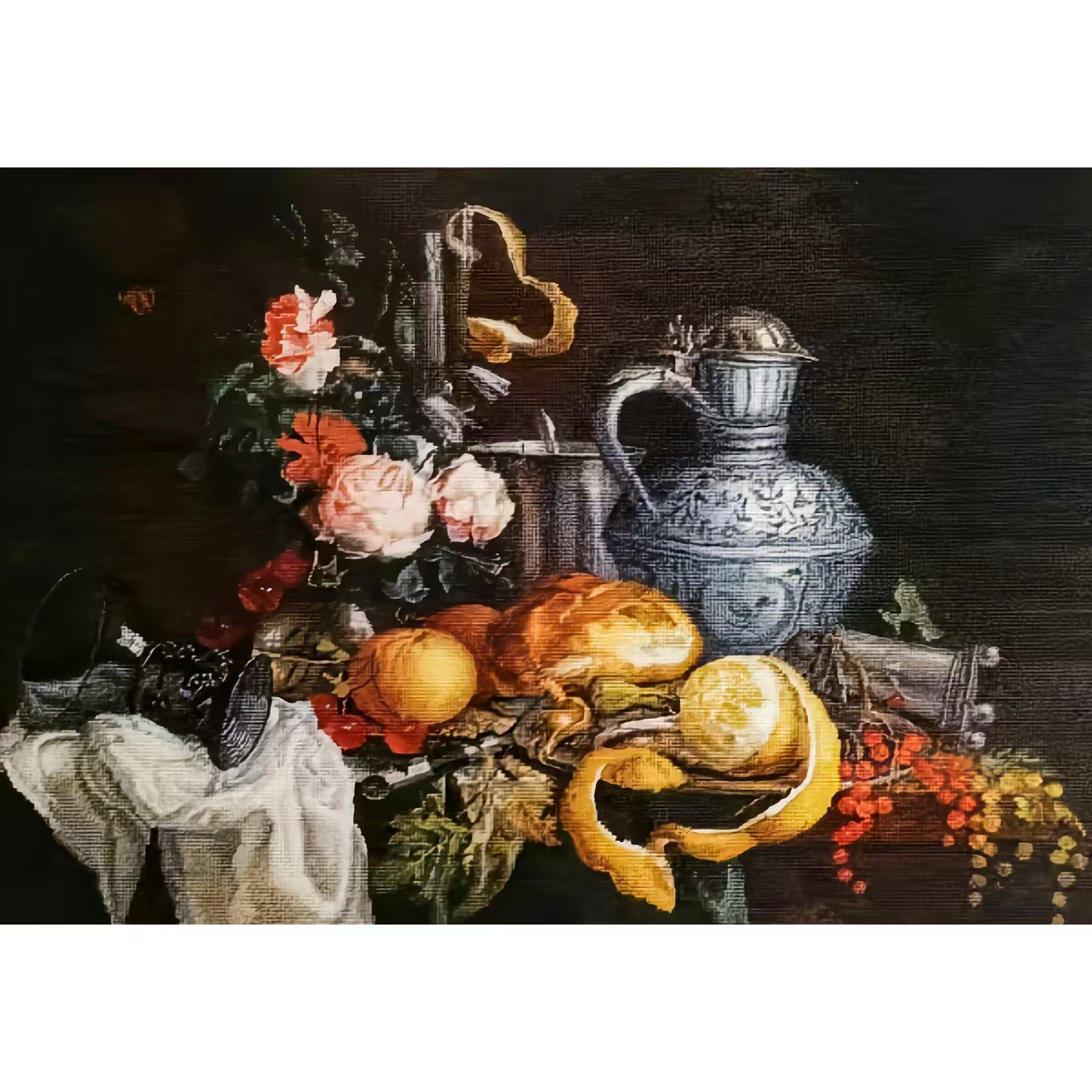 法国DMC十字绣-财姐专属经典油画水果