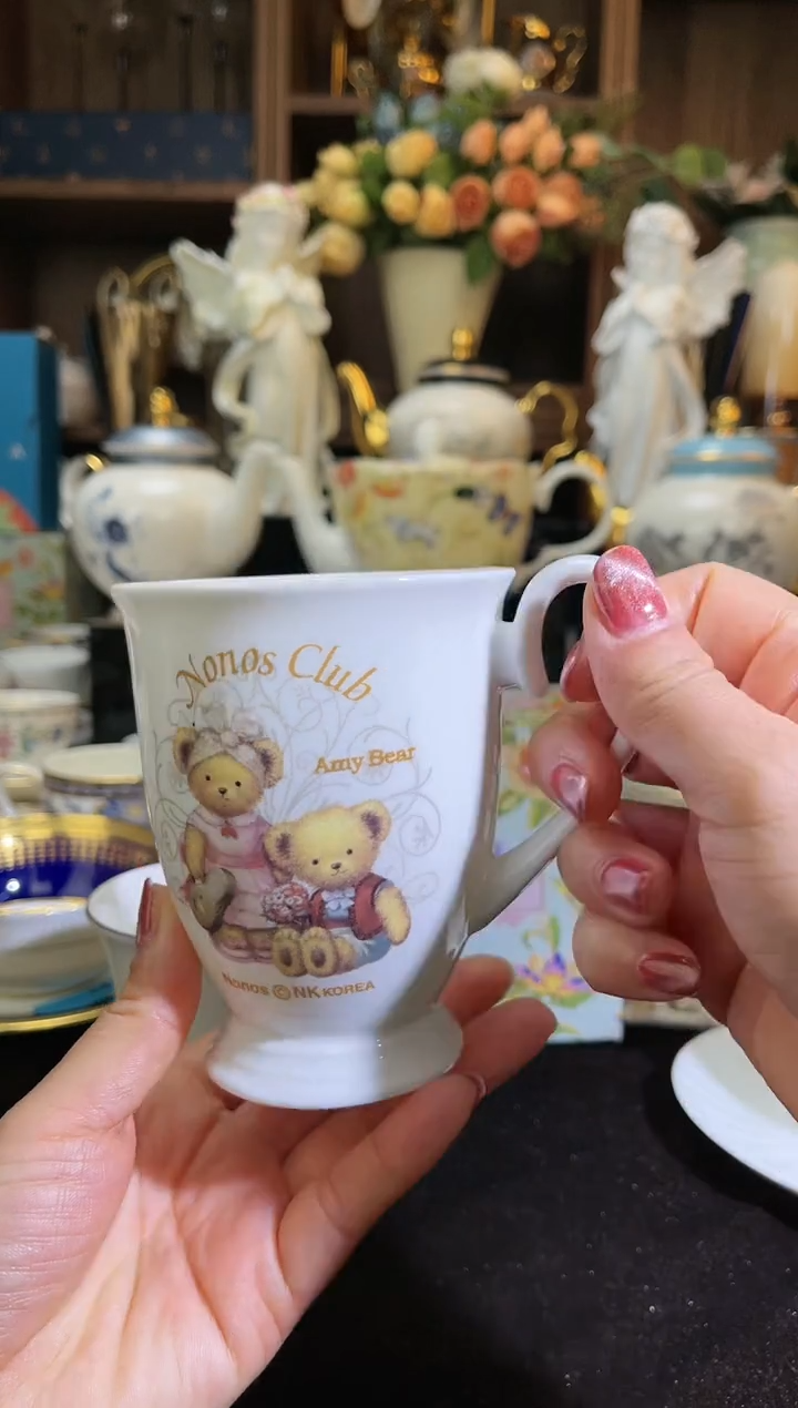 【闪购商品】骨瓷福利小熊杯