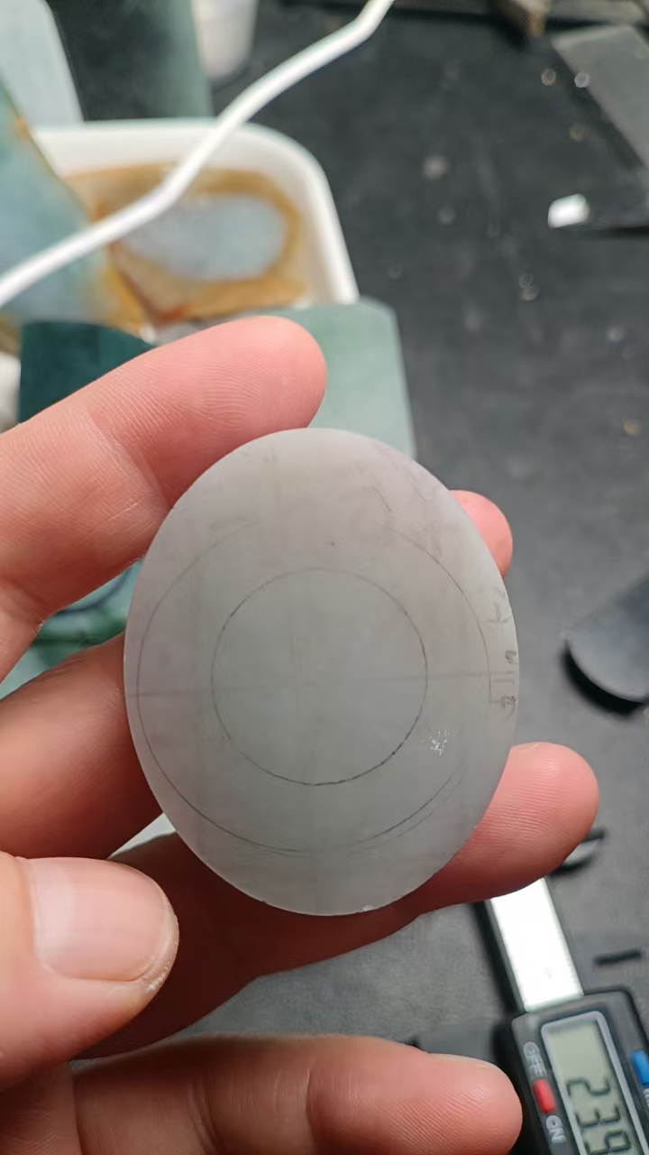 缅甸翡翠A货定制平安扣