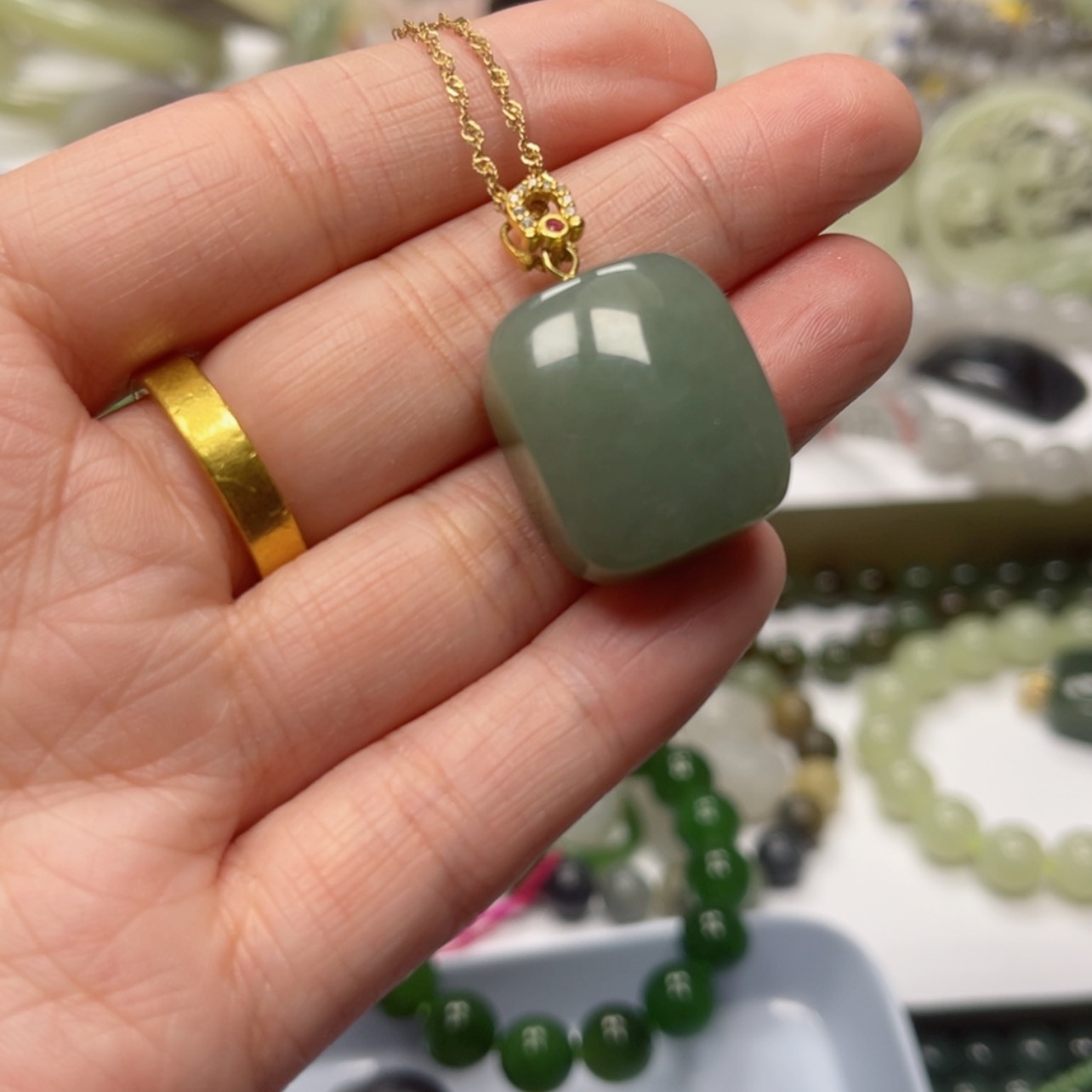 【闪购商品】和田玉手链未镶嵌