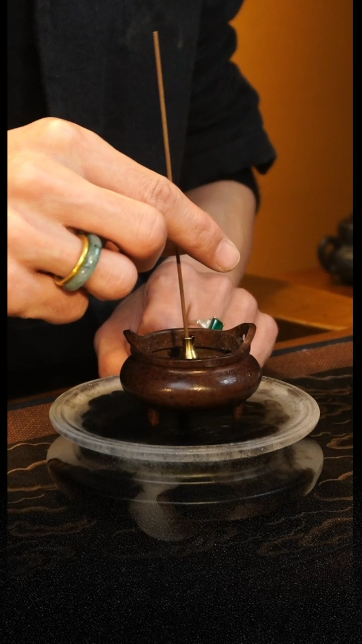 【闪购商品】紫铜安木暗花紫铜宣德炉