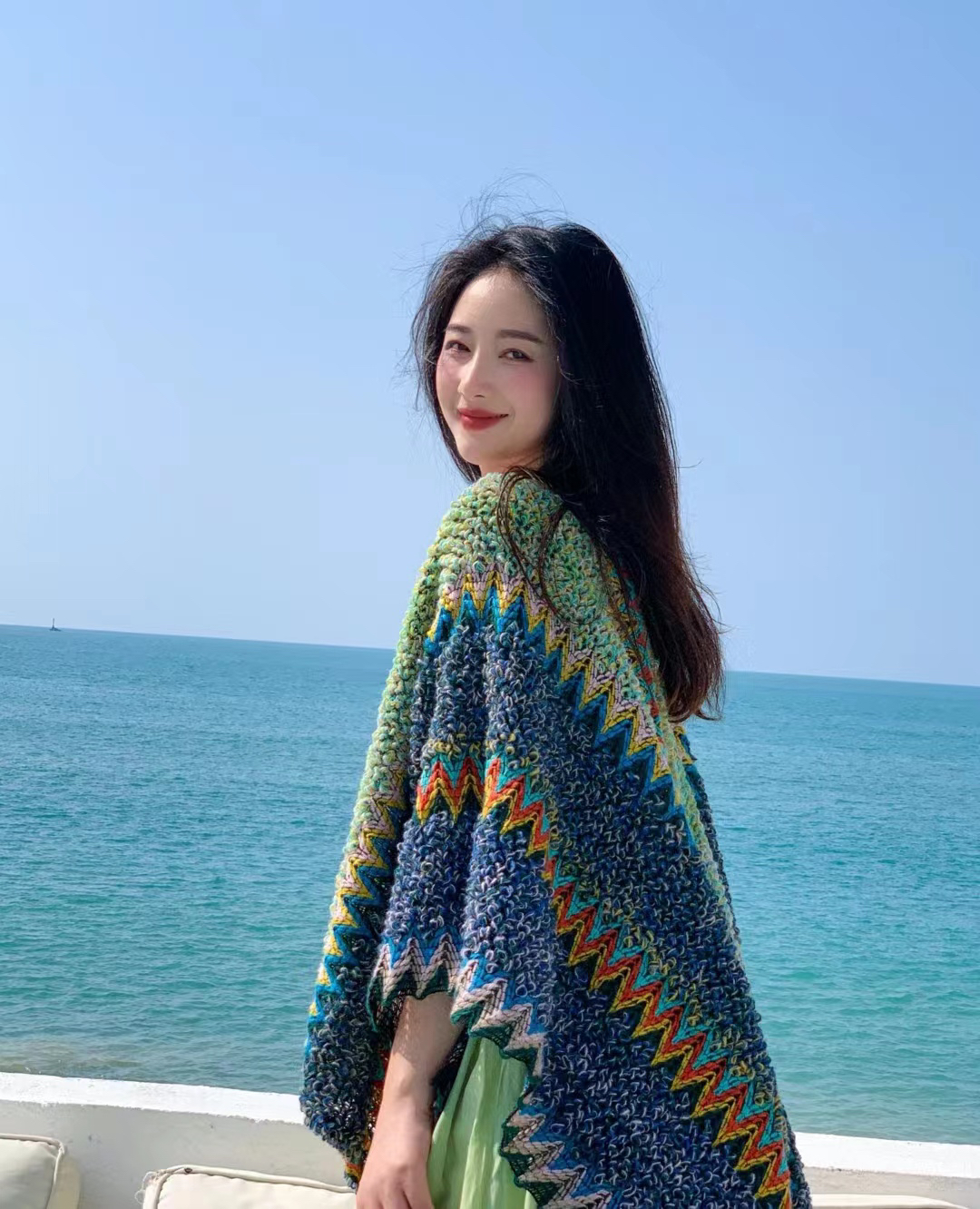 网红披肩打卡必备