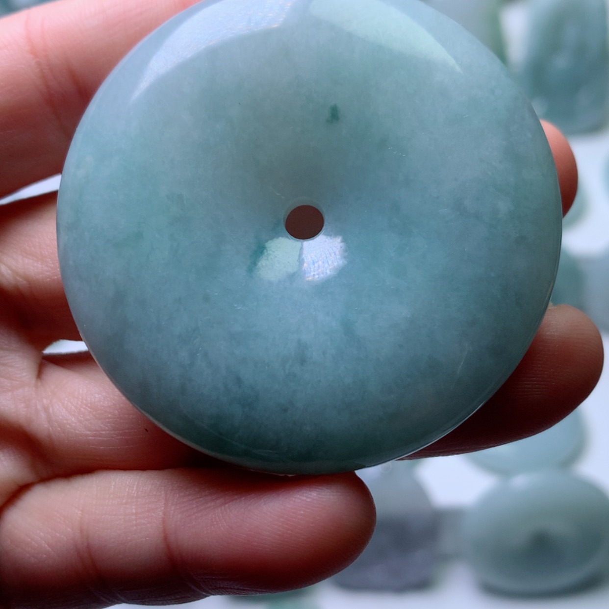 【闪购商品】翡翠吊坠(不含链)未镶嵌平****6