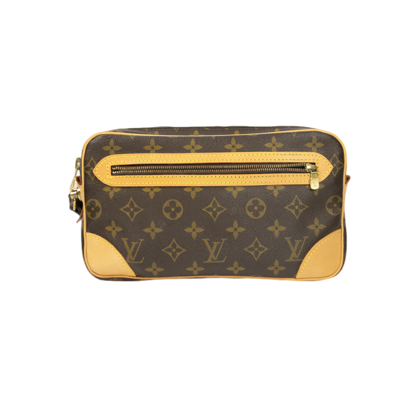 99新 LouisVuitton/路易威登  安琳/开口笑相机包/手拿包经典
