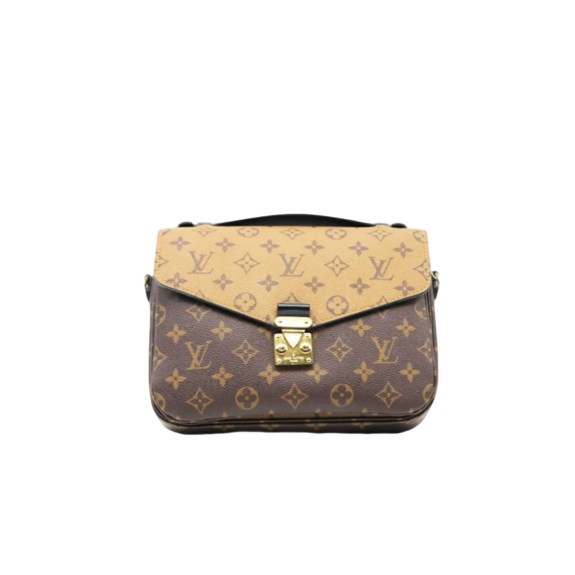 99新 LouisVuitton/路易威登  安琳/拼色邮差/现代款