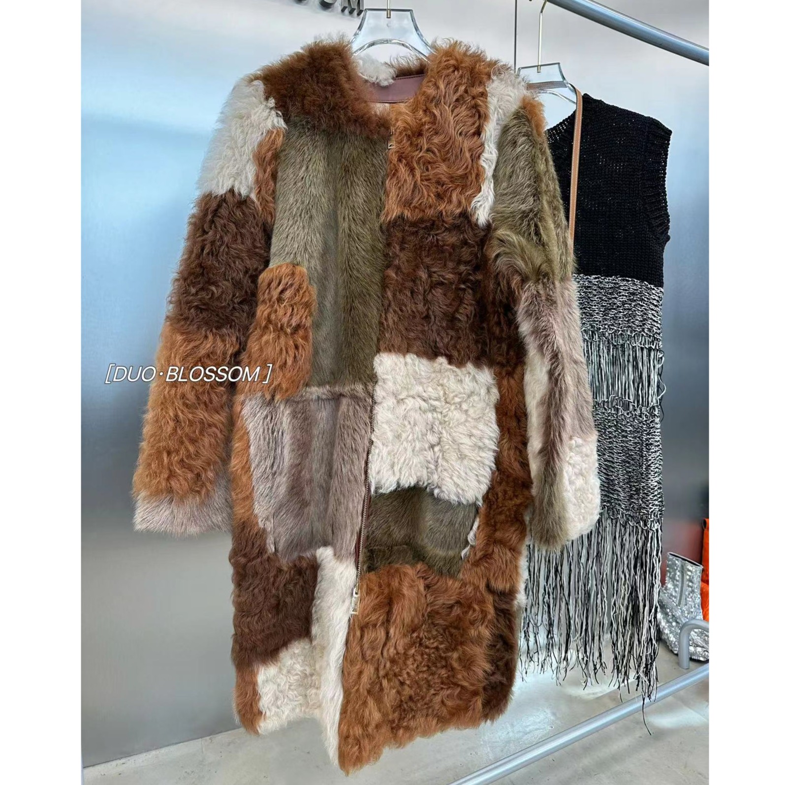 SONG TING｜很有设计师品牌皮毛一体外套