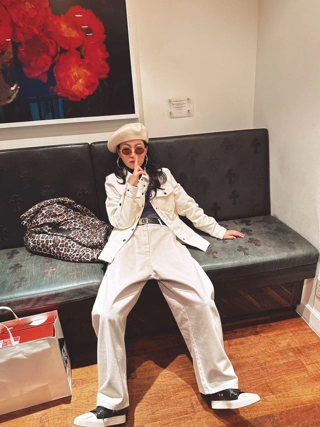 「红人上新」SONG TING 菱格羽绒衬衫24111802